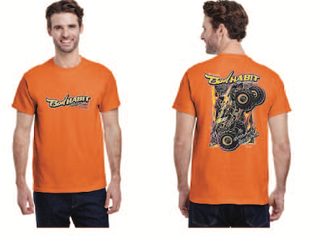 SALE! - ORANGE Bad Habit Gladiator T-Shirt – JOE SYLVESTER MOTORSPORTS